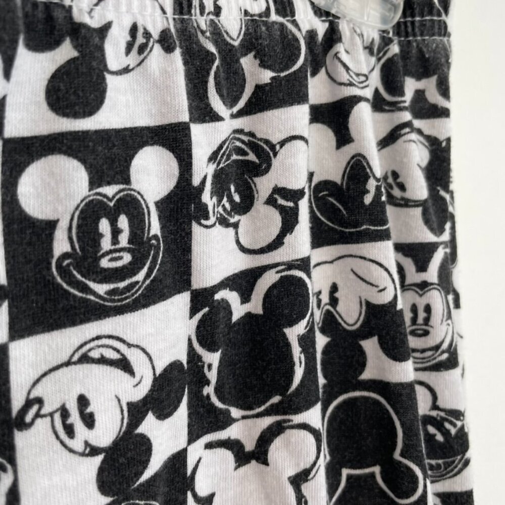 DISNEY x JERRY LEIGH Mickey Mouse Checker Print Lounge Pajama Pant Checkered JRS - Picture 8 of 16